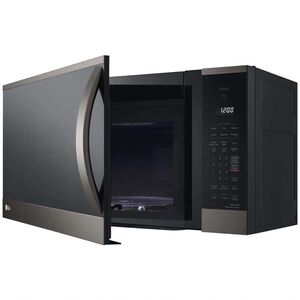 LG 30 in. 1.8 cu. ft. 1000W Smart Over-the-Range Microwave with 300 CFM & Sensor Cooking - PrintProof Black Stainless Steel, , hires