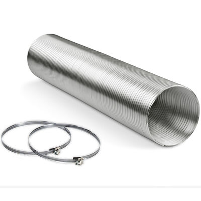 Gaggenau 6" Air Duct Tube Vent For Downdraft - Silver | AD751010