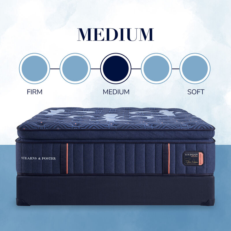 Stearns & Foster Lux Estate Medium EPT Mattress - Queen Size, , hires