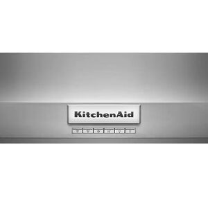 KitchenAid 36 in. Ducted Canopy Pro Style Style Range Hood with 4 Fan Speeds & 2 LED Lights - Stainless Steel, , hires