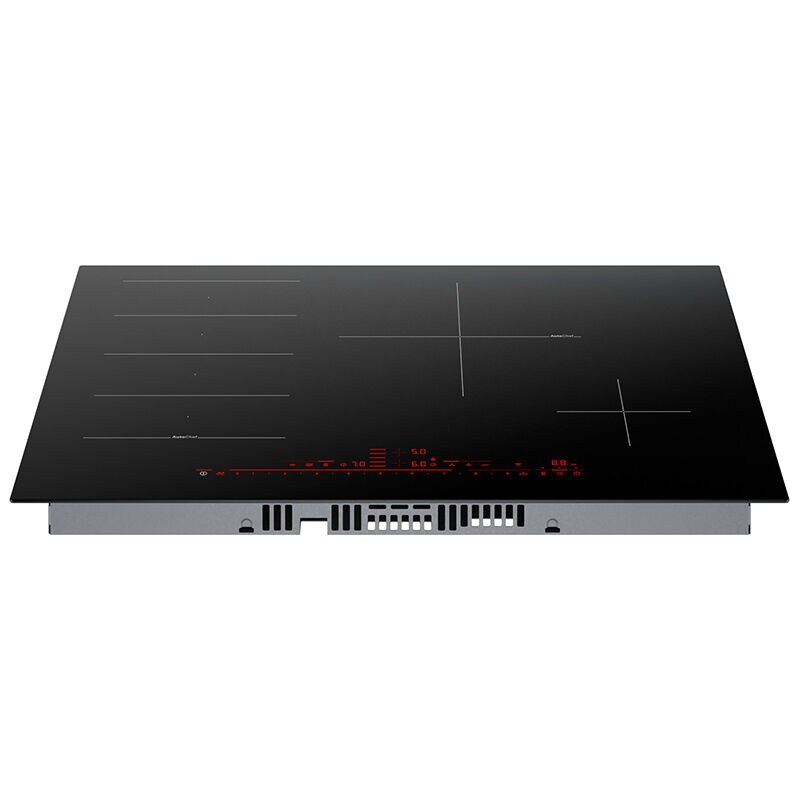 Bosch Benchmark 30 in. 4-Burner Smart Induction Cooktop with Power Burner - Black, , hires
