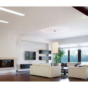 Polk 90-RT Premium Three Way In-Ceiling Speaker with 9" Driver - White, , hires