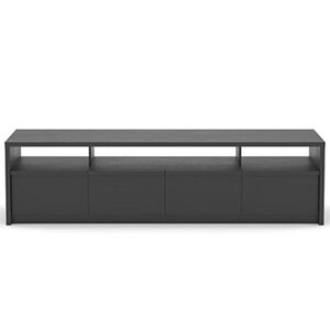 Sauder Harvey Park Collection Large TV Credenza - Raven Oak, , hires