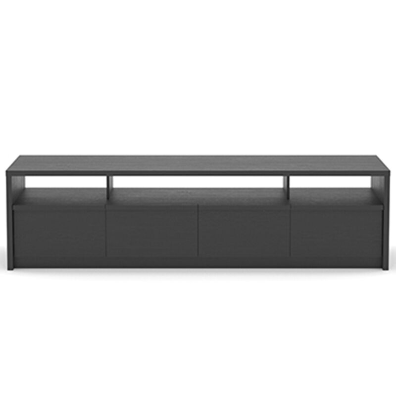 Sauder Harvey Park Collection Large TV Credenza - Raven Oak, , hires