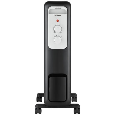 Pelonis 1500 W Radiant Space Heater with 3 Heat Settings & Overheat Safety Shut-Off - Black,  Pelonis 1500 W Radiant Space Heater with 3 Heat Settings & Overheat Safety Shut-Off - Black | HO-0279