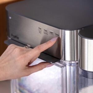 GE Profile 14 in. Smart Ice Maker with 3 lb. Ice Storage & Digital Control - Stainless Steel, , hires