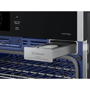 Samsung 30 in. 5.1 cu. ft. Smart Steam Electric Single Wall Oven with Dual Convection - Stainless Steel, , hires