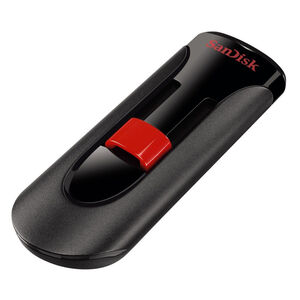 SanDisk Cruzer Glide 64GB USB 2.0 Flash Drive - Black, , hires
