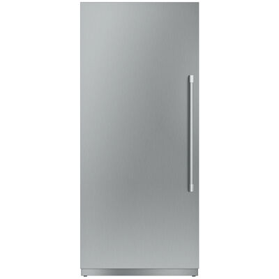 Thermador 36 in. 19.4 cu. ft. Built-In Smart Double-Drawers Upright Freezer with Ice-Maker & Adjustable Shelves - Custom Panel Ready | T36IF905SP