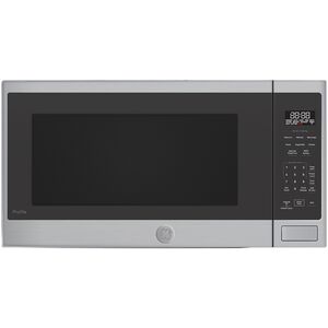 GE Profile 24 in. 2.2 cu. ft. 1100W Smart Built-In Microwave with Sensor Cooking - Stainless Steel, , hires