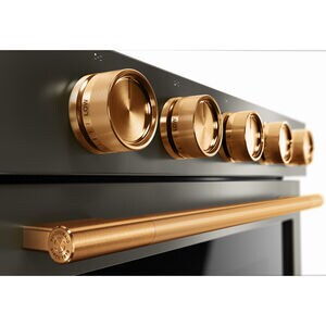 KitchenAid Handle and Knob Hardware Accessory Kit for Slide-In Convection Range - Bronze, , hires