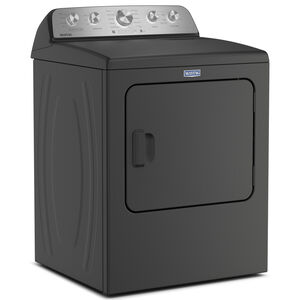 Maytag Pet Pro 29 in. 7.0 cu. ft. Gas Dryer with Sensor Dry & Steam Cycle - Volcano Black, Volcano Black, hires