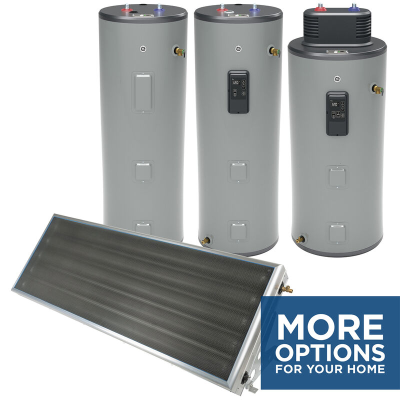 GE Electric 50 Gallon Tall Water Heater with 10-Year Parts Warranty, , hires