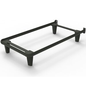 Knickerbocker Embrace 360 Twin Platform Bed - Black, , hires