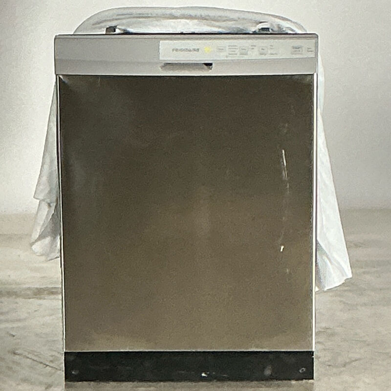 Frigidaire 24 in. Front Control Dishwasher with 54 dBa Sound Level, MaxDry & Pocket - Stainless Steel (Open Box Fair Condition), , hires