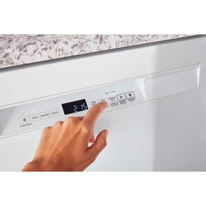 Maytag 24 in. Front Control Dishwasher with 50 dBa Sound Level & Pocket - White, White, hires