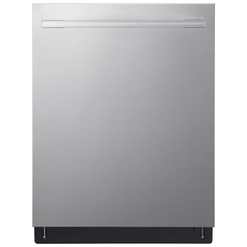 LG 24 in. Top Control Smart Dishwasher with 46 dBA Sound Level, 3rd Rack, QuadWash Pro & Dynamic Heat Dry - PrintProof Stainless Steel, , hires