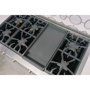 Thermador Pro Harmony Professional Series 48 in. 7.1 cu. ft. Smart Standard Convection Double Oven Gas Range with 6 Sealed Burners & Griddle - Stainless Steel, , hires