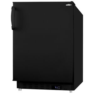 Summit 20 in. 3.5 cu. ft. Undercounter Refrigerator - Black, , hires