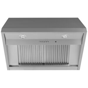 Cafe 36 in. Smart Convertible Canopy Pro Style Range Hood with 610 CFM, 4 Fan Speeds & 2 LED Lights - Stainless Steel, , hires