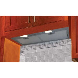 Faber Inca Smart 24 in. Convertible Standard Style Range Hood with 250 CFM, 3 Fan Speeds & 2 Halogen Lights - Gray, , hires