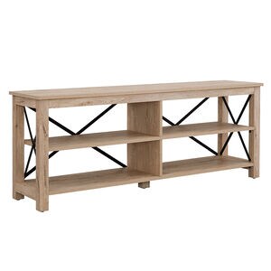Hudson & Canal Sawyer 62" TV Stand - White Oak, , hires