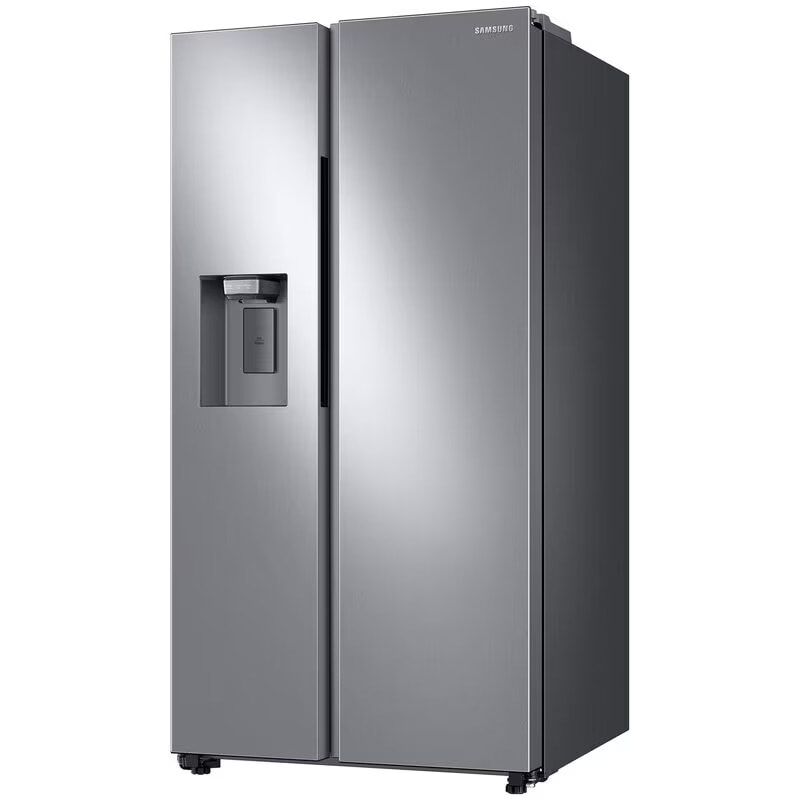 Samsung 36 in. 27.4 cu. ft. Side by Side Refrigerator with Ice & Water Dispenser - Stainless Steel, Stainless Steel, hires