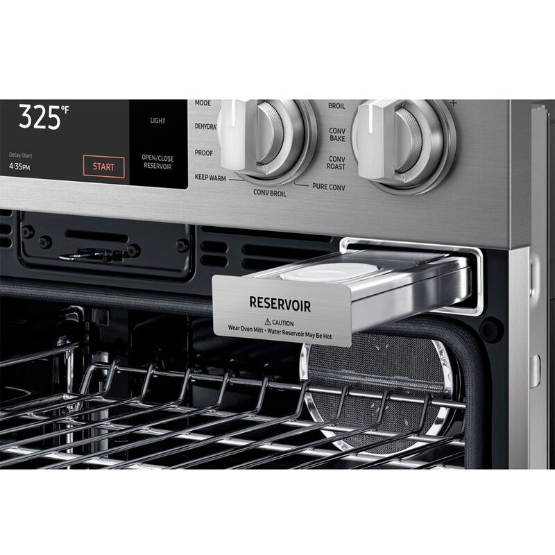 Dacor Transitional 30 in. 9.6 cu. ft. Smart Top Control SteamElectric Double Wall Oven with Dual Convection - Silver Stainless, , hires