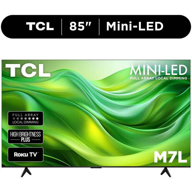 TCL - 85" Class M7L Mini-LED 4K UHD Smart Roku TV, , hires