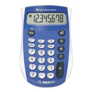 Texas Instruments 8-Digit Display Calculator, , hires
