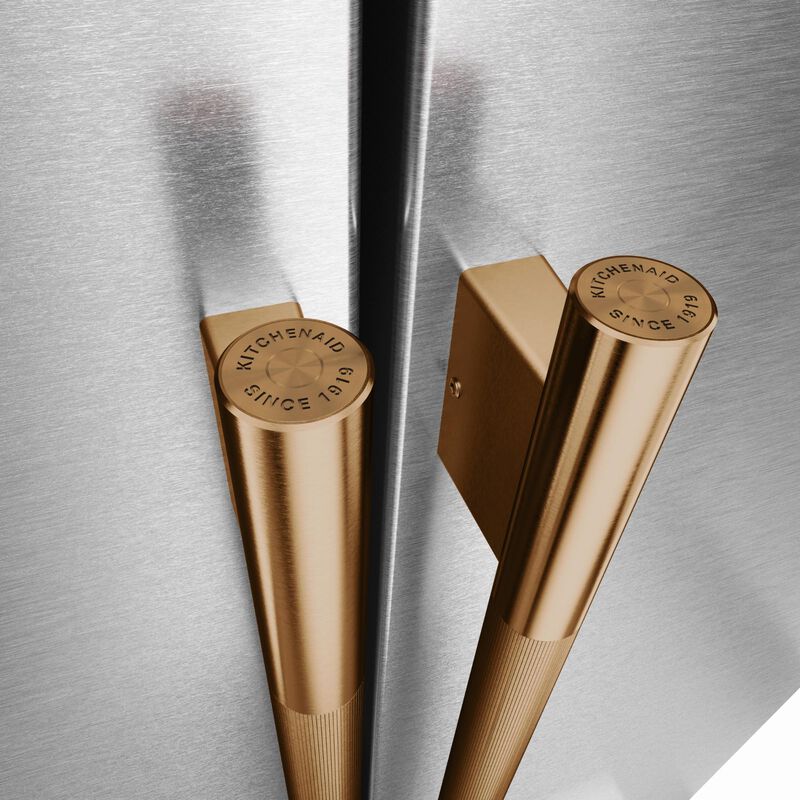 KitchenAid Handle Hardware Accessory Kit for 36 in. Counter-Depth French Door Refrigerators - Bronze, Bronze, hires
