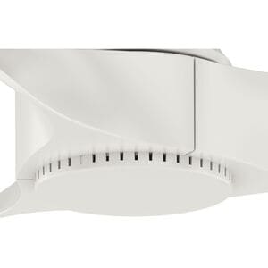 Hunter 60 in. Mosley Energy Star Damp Rated Ceiling Fan and Wall Control - Fresh White, , hires