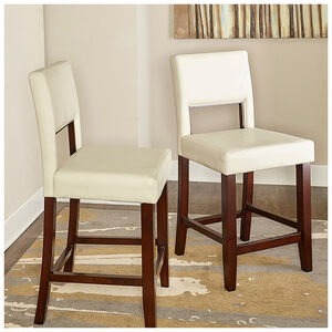 Stefan Counter Stool-White, , hires