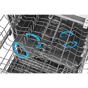 Frigidaire Gallery 24 in. Top Control Dishwasher with 49 dBa Sound Level & Pocket - Black Stainless, Black Stainless, hires