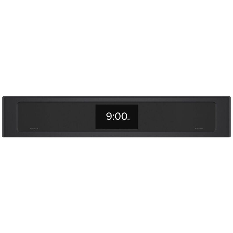 Cafe 30 in. 1.7 cu. ft. Smart Speed/ Steam Electric Single Wall Oven with True European Convection - Matte Black, Matte Black, hires