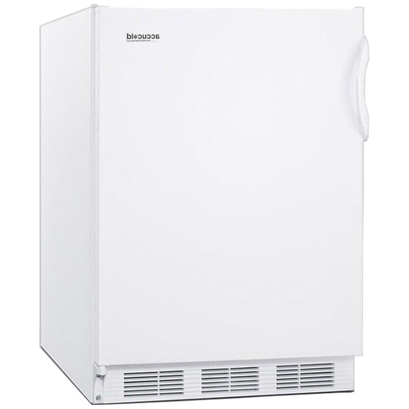 Summit 24 in. 5.1 cu. ft. Left-Hinged Undercounter Refrigerator - White, , hires