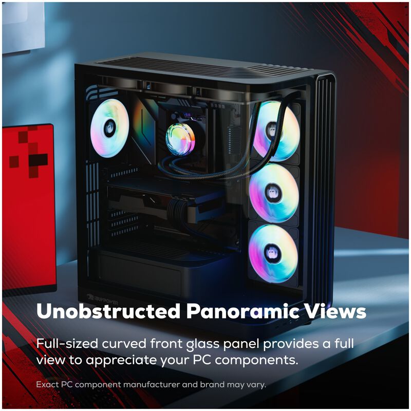 iBUYPOWER Trace Gaming Desktop with AMD Ryzen 7 9800X3D, 4.7 GHz, 8-Core CPU, AMD Radeon RX 9070 XT, 16GB VRAM GPU, 32 GB RAM, 2 TB SSD & Windows 11 Home - Black, , hires