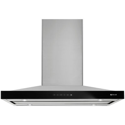 JennAir 36 in. Canopy Pro Style Range Hood with 4 Speed Settings, 600 CFM, Ducted Venting & 4 LED Lights - Stainless Steel | JXI8536DS