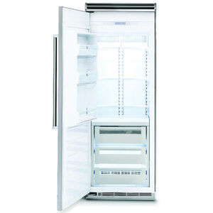 Viking 36" 19.2 Cu. Ft. Built-In Upright Freezer with Ice Maker, Adjustable Shelves & Digital Control - Stainless Steel, , hires