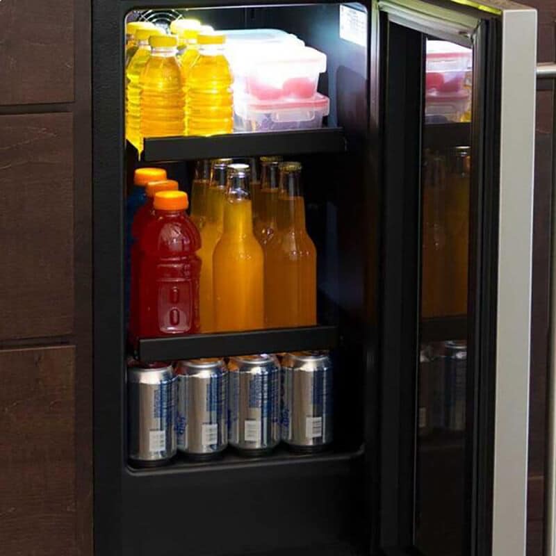 Marvel 15 in. 2.7 cu. ft. Built-In Beverage Center with Glass Door, Adjustable Shelves & Digital Control - Custom Panel Ready, , hires
