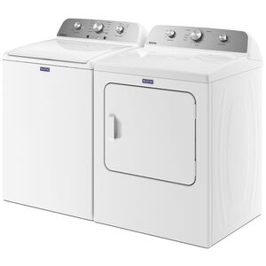 Maytag 29 in. 7.0 cu. ft. Front Loading Gas Dryer with 7 Dryer Programs, 3 Dry Options & Wrinkle Care - White, , hires