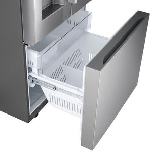 LG 33 in. 20.2 cu. ft. Smart Counter Depth French Door Refrigerator with Ice & Water Dispenser - PrintProof Stainless Steel, , hires