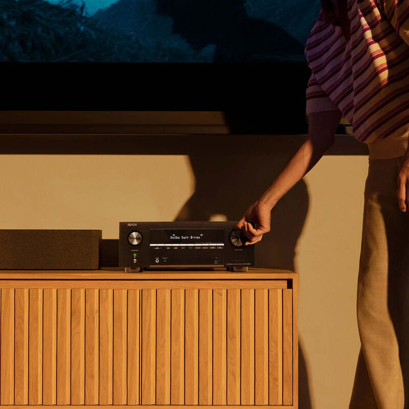 Denon 9.4 Ch. 4K/8K Dolby Atmos AV Receiver Powered by HEOS, , hires