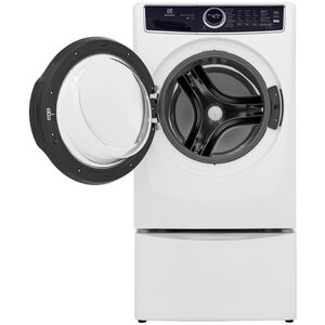 Electrolux 500 Series 27 in. 4.5 cu. ft. Stackable Front Load Washer with Perfect Steam & LuxCare Plus Wash System - White, White, hires
