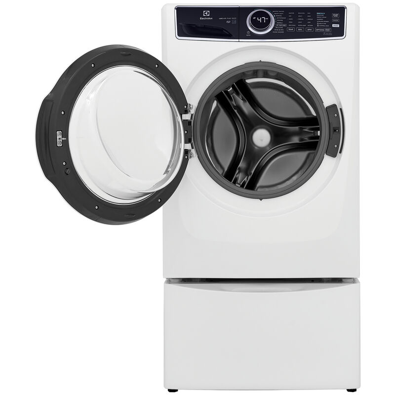 Electrolux 500 Series 27 in. 4.5 cu. ft. Stackable Front Load Washer with Perfect Steam & LuxCare Plus Wash System - White, White, hires