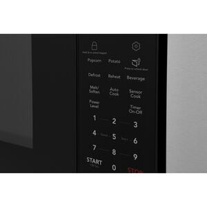 Frigidaire Gallery 22 in. 1.6 cu. ft. Built-In Microwave with 10 Power Levels & Sensor Cooking Controls - Black, , hires