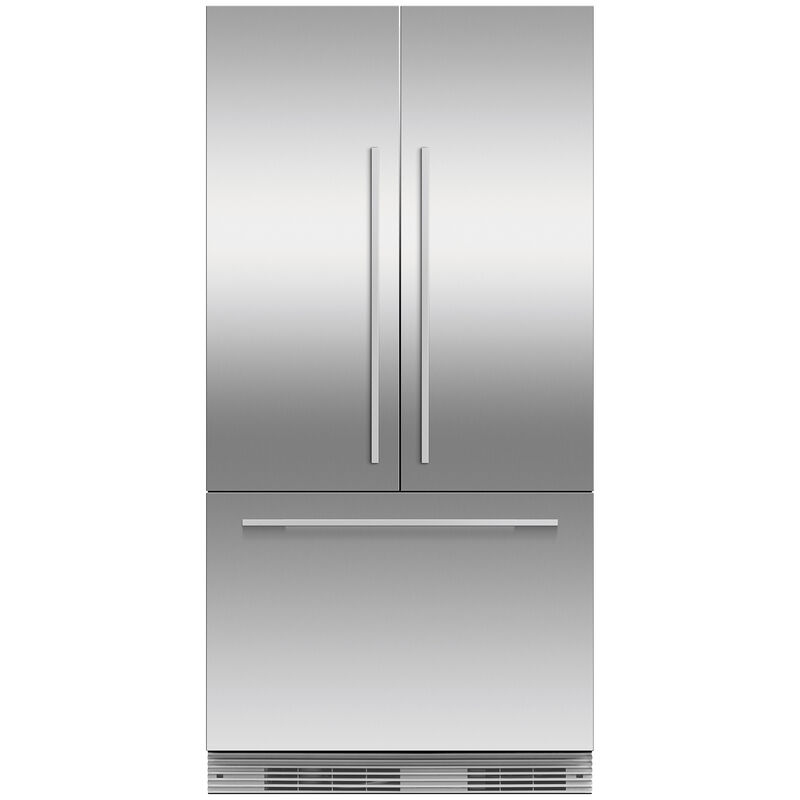 Fisher & Paykel Series 7 36 in. 16.8 cu. ft. Built-In Smart Counter Depth French Door Refrigerator with Ice Maker - Custom Panel Ready, , hires