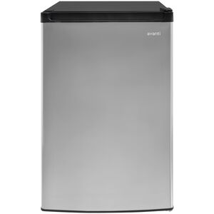 Avanti 20 in. 4.4 cu. ft. Mini Fridge with Freezer Compartment - Stainless Steel, Stainless Steel, hires