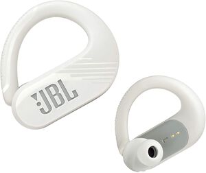 JBL - Endurance Peak II True Wireless Sports Headphones - White, , hires