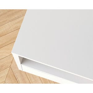 Sauder White 3-Drawer TV Credenza with Storage, , hires